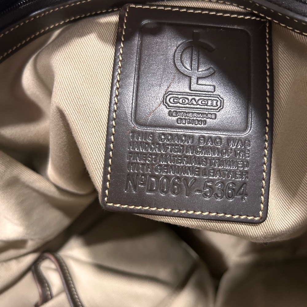 Coach Vintage Transatlantic Drafting 2-Way Tote - Picture 4 of 16